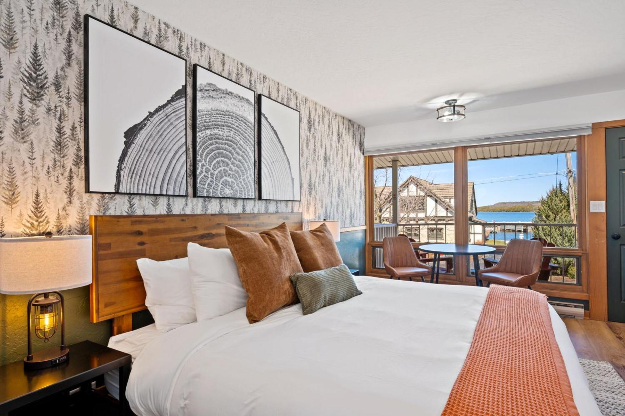 Spruce & Shore Motel Fish Creek Exterior foto